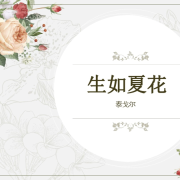 《生如夏花：泰戈尔经典诗选》（冰心译）--卿默卿言-佚名