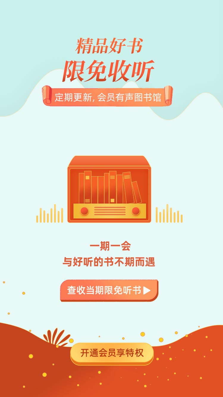 限免听书权益介绍-精品好书会员限时免费听