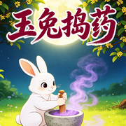 玉兔捣药|中国古典故事-金桔姐姐-甜果有声书场