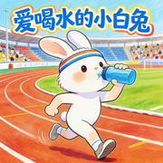爱喝水的小白兔|哄睡故事|晚安小故事-佚名-楼勤有声