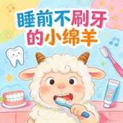 不刷牙的小羊，睡前小故事-佚名-楼勤有声