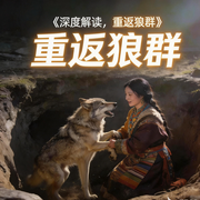 重返狼群解读|人性|人与自然格林李微漪|狼图腾-佚名-鹤乡文化书场
