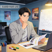 从离婚开始的文娱-会发光的风-梵花-鳅鳅