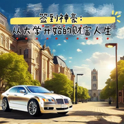 签到神豪：从大学开始的财富人生|脑洞 都市 系统 神豪-佚名-铭铭我呀
