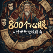 800个心眼：往上爬必知的社会人生潜规则|厚黑变通|强者思维-佚名-临在书院