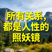 所有关系，都是人性的照妖镜-观心-书音有声书