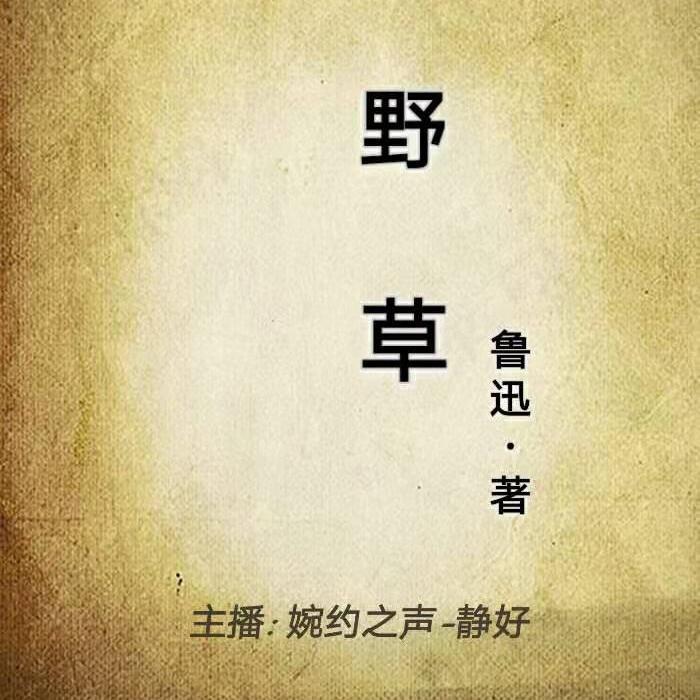 鲁迅唯一散文诗《野草》节选--静好_婉约之声-佚名