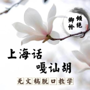方言教学 |上海话 嘎讪胡 | 无文稿脱口沪语教学--倾绝卿怜-