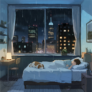 冥想音乐疗愈音乐|雨声催眠曲|重度失眠者必听催眠曲|疗愈--音乐疗愈馆