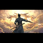 一剑独尊--打麦场的小孩-佚名