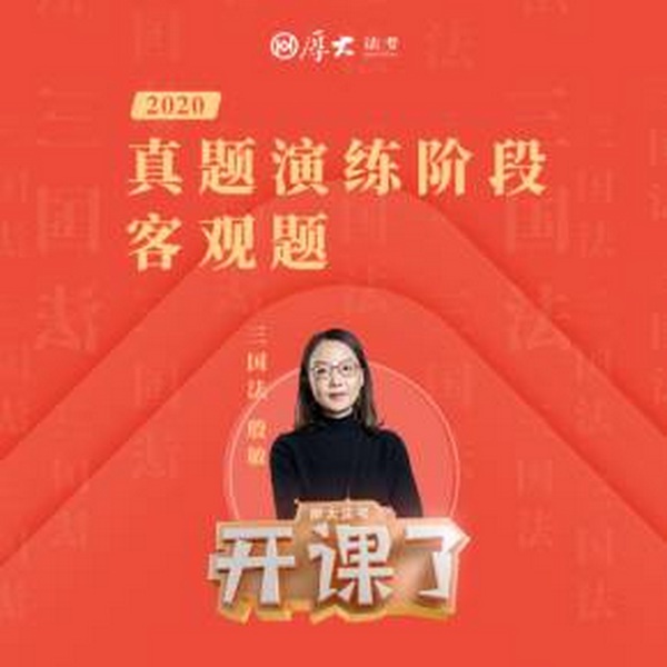2020年厚大三国法-真题演练-殷敏