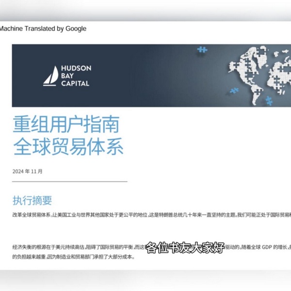 重构全球贸易体系用户指南