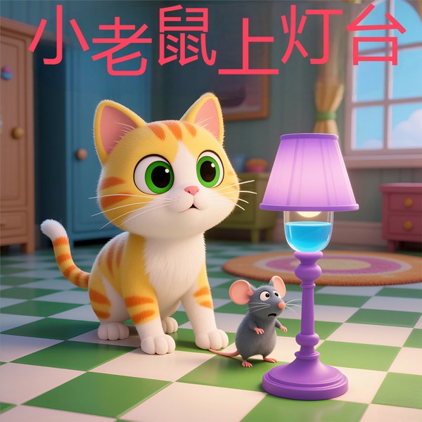 小老鼠上灯台儿歌大全