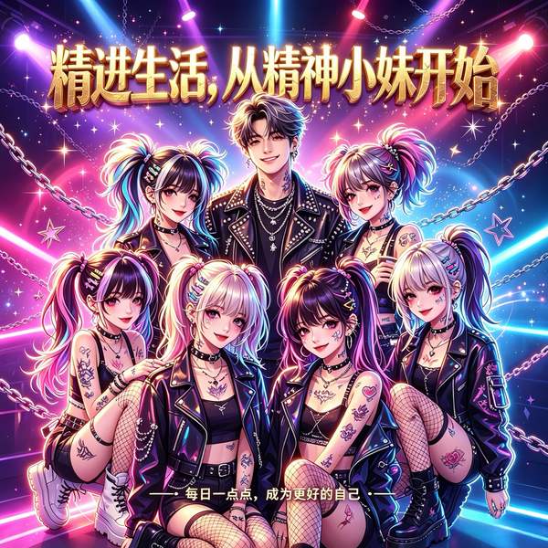 精进生活!从精神小妹开始