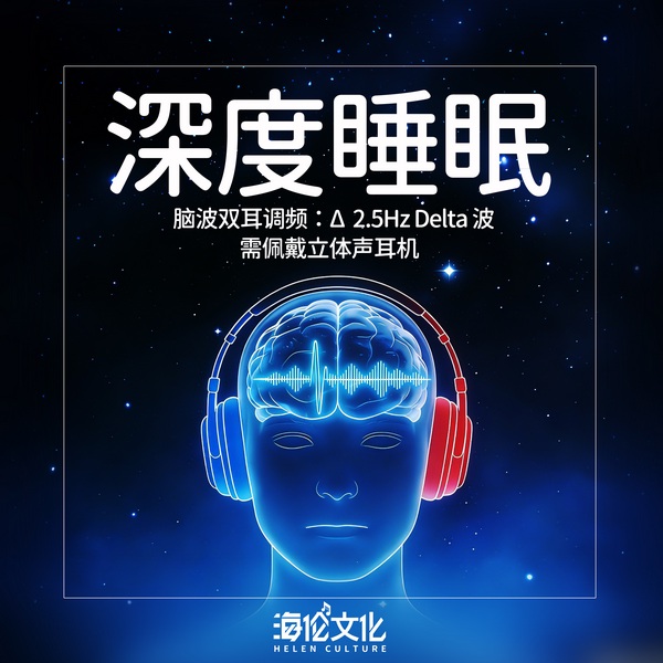 深度睡眠|脑波双耳调频2.5Hz