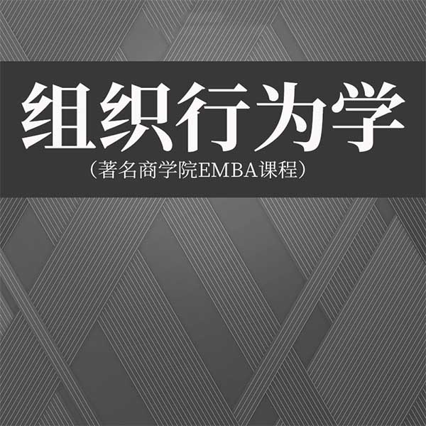 组织行为学|著名商学院EMBA课程