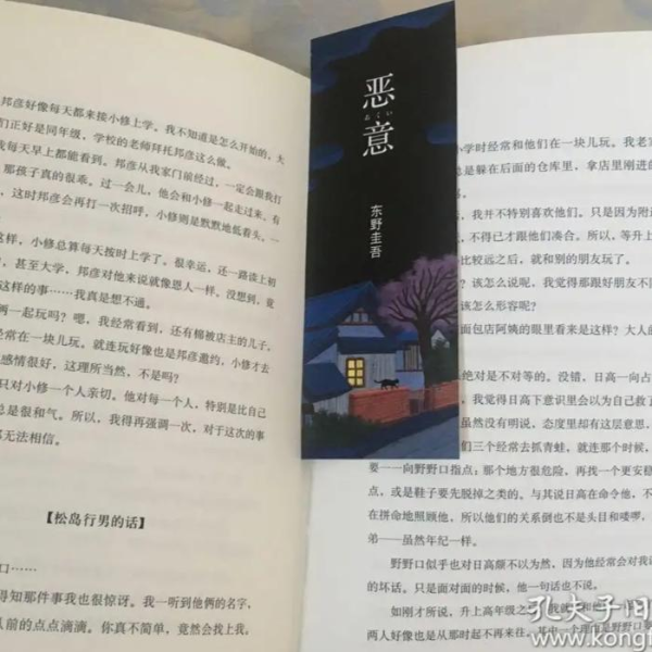 《恶意》——东野圭吾