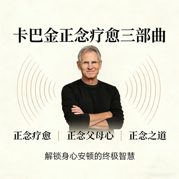 卡巴金正念疗愈三部曲|解锁身心安顿的终极智慧
