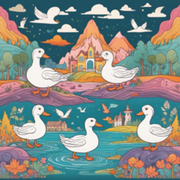 磨耳朵英文歌|FiveLittleDucks～互动儿童音乐-佚名-阿羡三岁啦_次元口袋