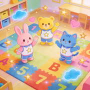 童话故事：儿歌小镇-儿童故事：《童话故事：儿歌小镇》发行公司：后盾科技-开心熊和快乐虎