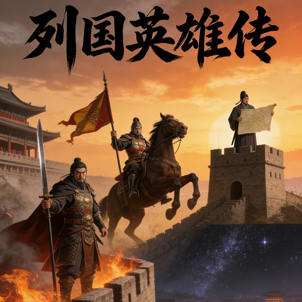 新编评书列国英雄传|评书江湖