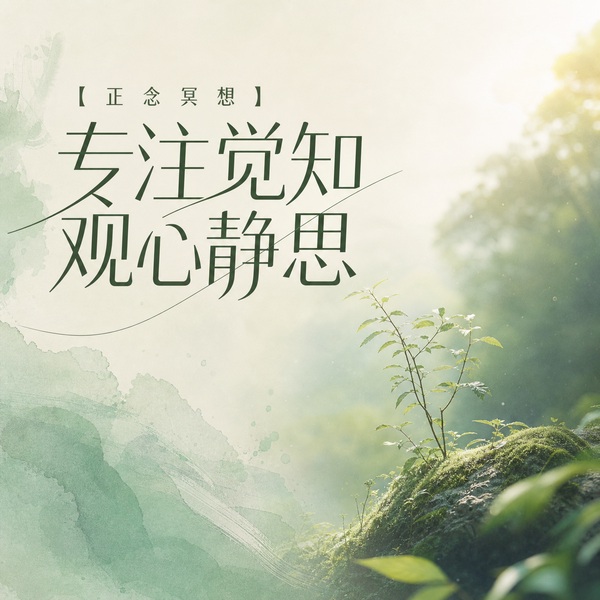 正念冥想|专注觉知/观心静思