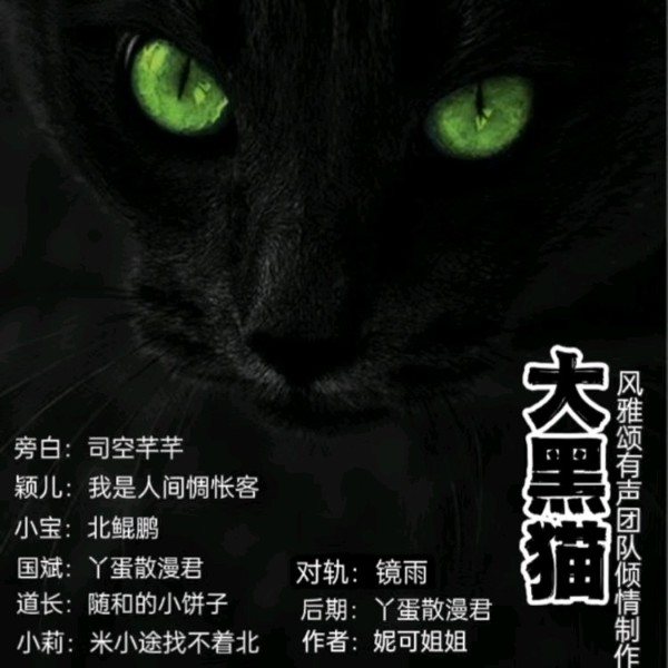 《大黑猫》——风雅颂有声团队倾情打造
