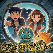超时空冒险队|恐龙|哪吒|儿童故事|睡前故事|探险-佚名-菡声嫣语