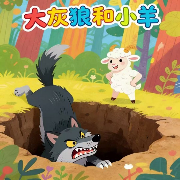 大灰狼和小羊|儿童睡前故事