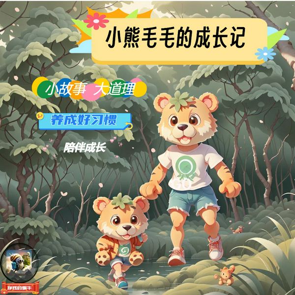 小熊毛毛的成长记|小故事 大道理|养成良好习惯