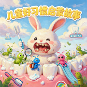 小白兔不爱刷牙|儿童启蒙睡前小故事--枕声童梦