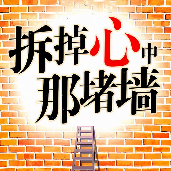 拆掉心中那堵墙|放过自己，过好当下每一天