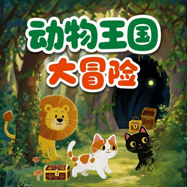 动物王国大冒险|2-6岁睡前故事|小熊妈妈讲故事