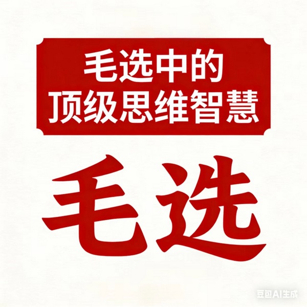 《毛选》中的顶级思维智慧|人生感悟|破局|开悟|成事