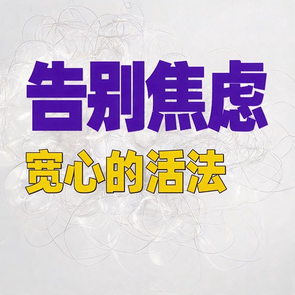 告别焦虑|宽心的活法
