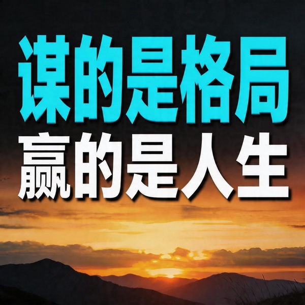 谋的是格局，赢的是人生