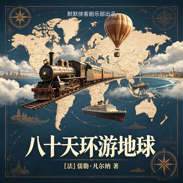 八十天环游地球|凡尔纳的科幻小说|世界名著|中小学必读书名