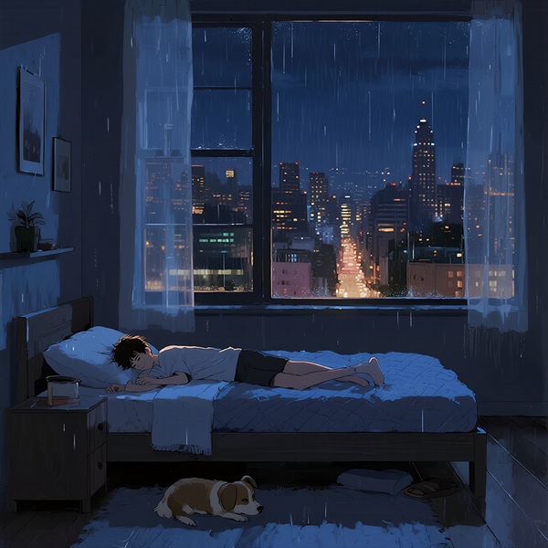 轻音乐助眠|大自然|大自然下雨声助眠|重度失眠者必听催眠曲