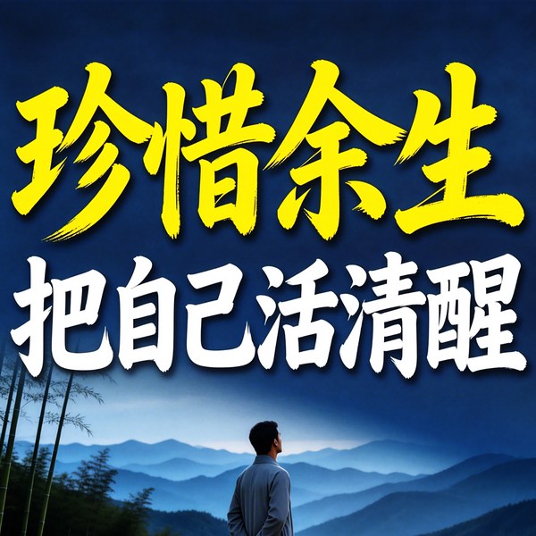 珍惜余生,把自己活清醒