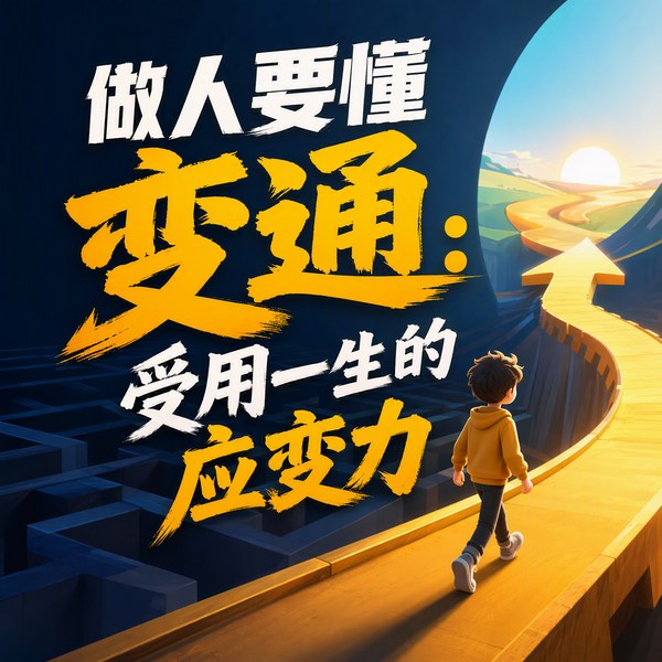 做人要懂变通：受用一生的应变力|处事圆滑不死板