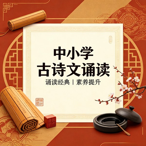 古诗文背诵通关|课本同步|标准朗读|晨读跟读