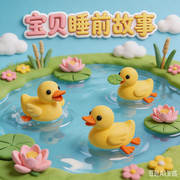 宝宝睡前故事小鸭子的水池--诺昕文化