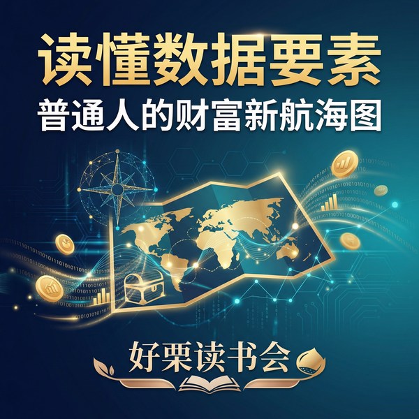 好栗读书会|读懂数据要素:普通人的财富新航海图
