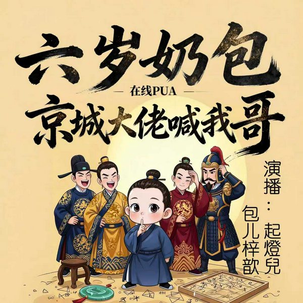六岁奶包在线PUA，京城大佬喊我哥|爆款爽文|穿越|萌宝|搞笑|权谋+成长|架空