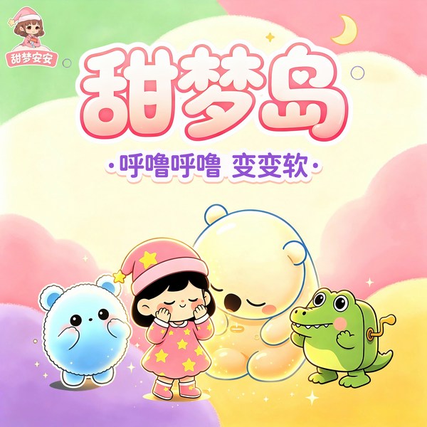 一句咒语·夜夜梦甜|甜梦岛|呼噜呼噜变变软