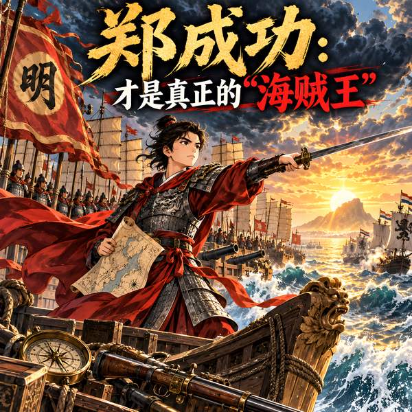郑成功：才是真正的“航海王”|趣味历史|英雄|励志名人传记