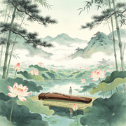 静心养生曲|轻音乐舒缓放松纯音乐|养肝润肺|安抚情绪|古筝禅境--中医养生音乐馆