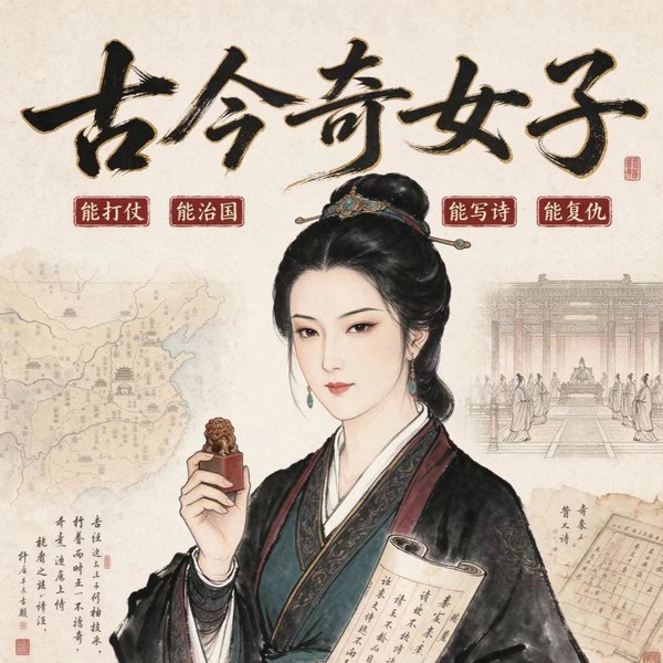 古今奇女子，能打仗、能治国、能写诗、能复仇