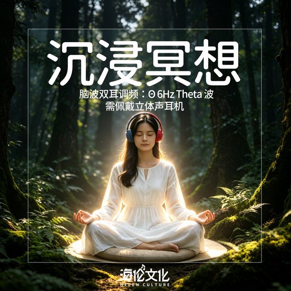 沉浸冥想|脑波双耳调频6Hz