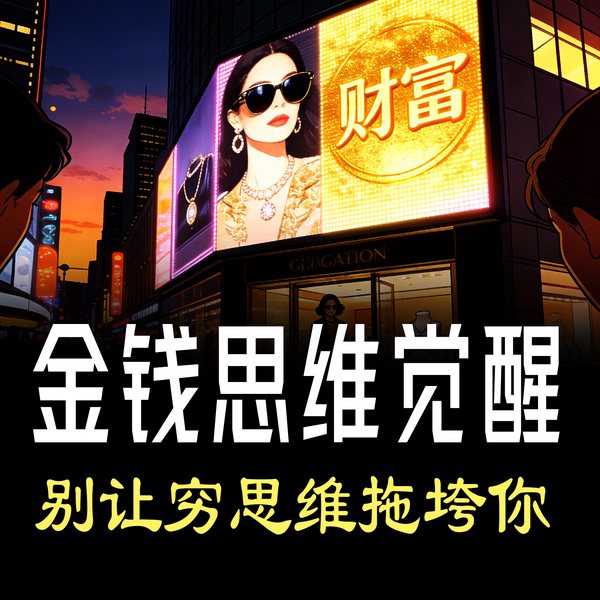 金钱思维觉醒：别让穷思维限制你